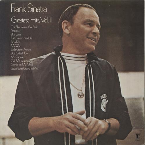 Frank Sinatra Greatest Hits, Vol. II UK vinyl LP album (LP record